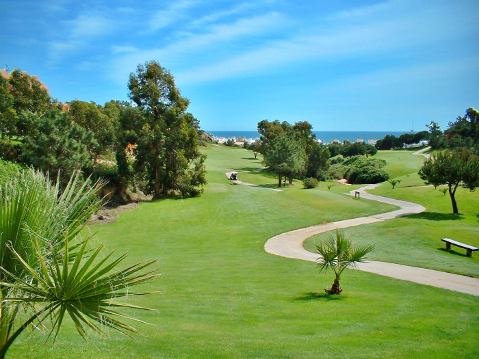 Golf vid Algarvekusten